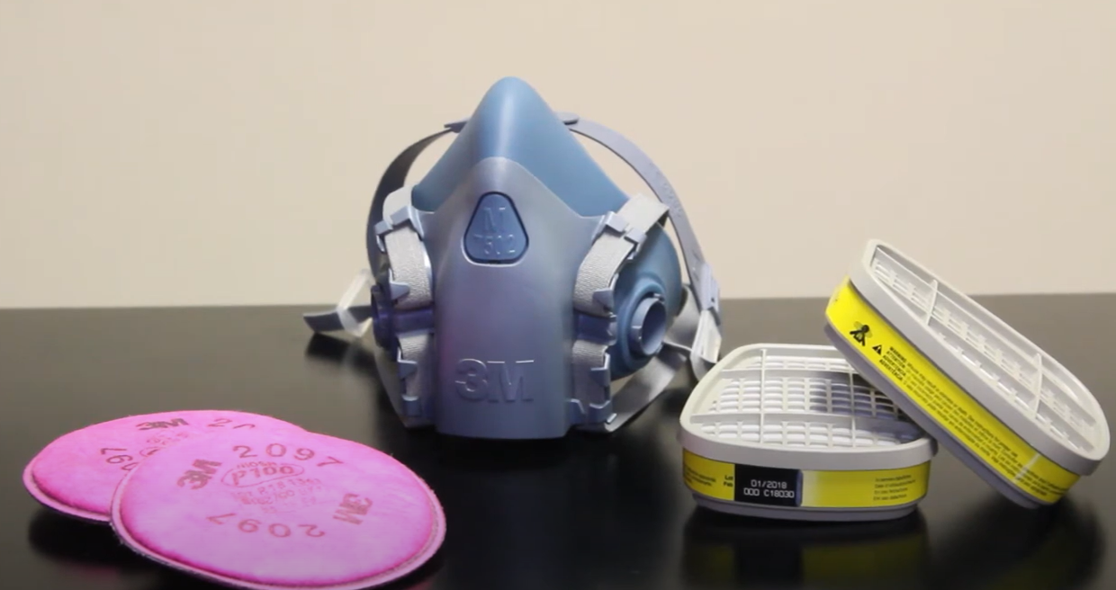 Elementos de Protección Personal - Respiradores de máscara